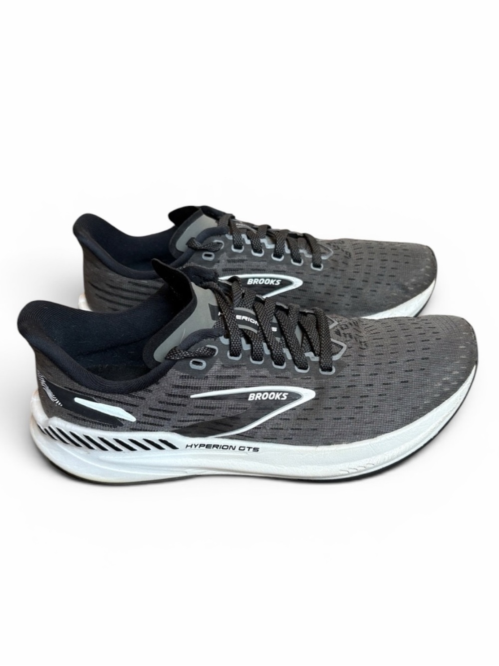 Brooks Hyperion GTS Running Shoes Women’s 9.5 Gunmetal Gray White Athletic